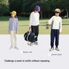 Balabala Kids' Unisex Cotton Blend Sports Pants