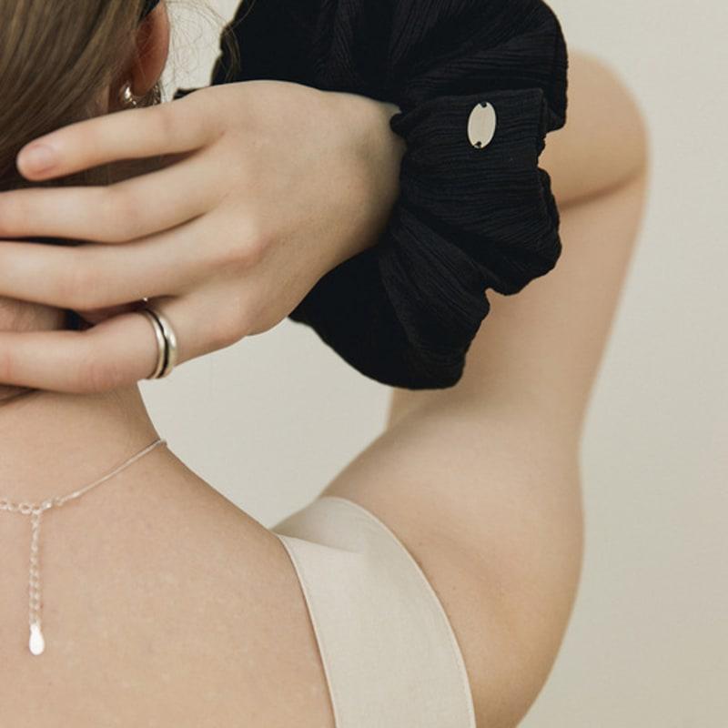 

AUBARD Морщинистая резинка-скранчи_Черный MEDIUM