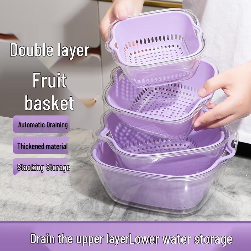 Changbaosen Double-Layer Drain Basket