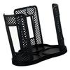 360º Rotating Cup Holder Space Saving Good Ventilation Plastic Coffee Cup Lid Storage Dispenser with 3 Compartments for
