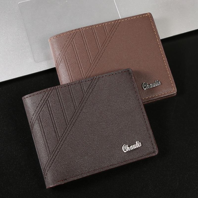 Hot-selling Men's 20% Off Wallet, Wallet Card Bag, Large-capacity Short Change Bag, One Piece To Carry.