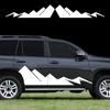 Autoaufkleber Karosserie Sport Off-Road Berg Grafikaufkleber Vinyl-Abziehbilder FÜR Prado LC250 2024 Auto Dekorationszubehör