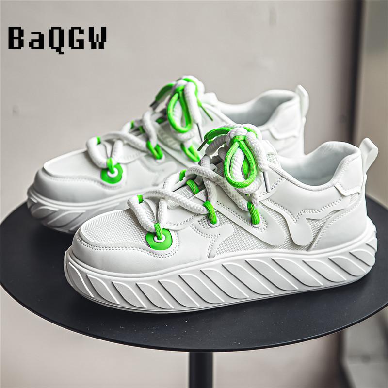 Korea Style White Shoes Men Hip Hop Punk Skateboard Shoes Fashion Sneakers Student Outdoor Sports Casual Shoes for Women Sneaker