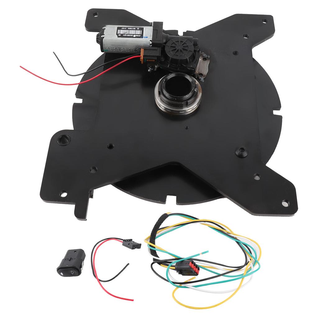 RV Seat Swivel Base 360 Deg Rotation Universal Fit Strong Loading Swivel Seat Mounting Plate for RVs Trucks MPVs