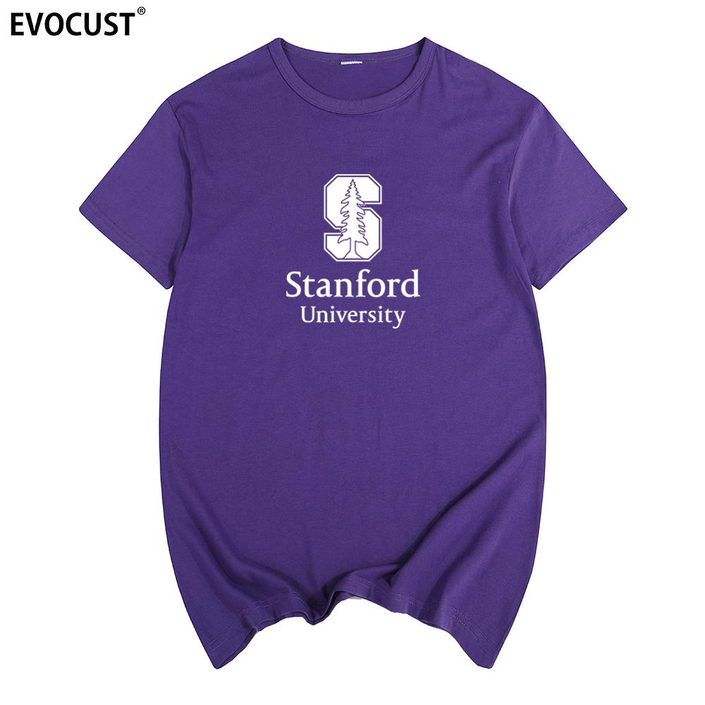 STANFORD UNIVERSITY T-Shirt Baumwolle Herren T-Shirt Neu TEE T-SHIRT Damen