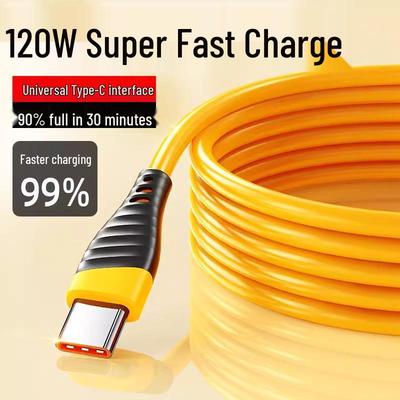 120W Super Fast Charging Type-C Cable for Apple 15/16 & Huawei Honor 6A