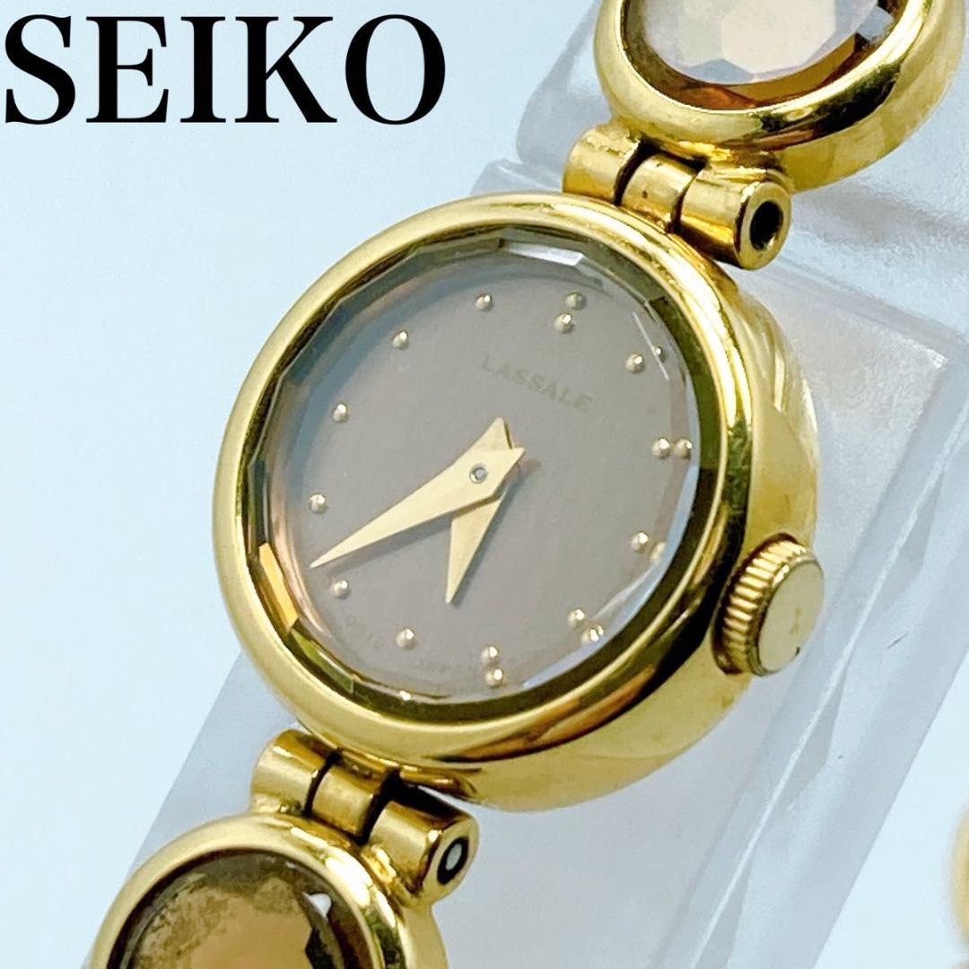 

[USED] 113 Rare Seiko LASSALE Women s Watch, Brown