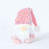 Christmas Gnome Plush Decorations,Elf Dwarf Gnomes Doll Pink Sequin Hat Design For Home Christmas Table Decorations
