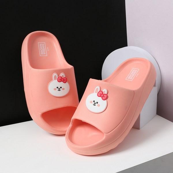 

Коричневые мини-тапочки Line Friends AD Mini & Friends Rani