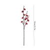 Artificial Flowers Plum Blossom Fake Winter Long Stem Plastic Flowers for Room Hotel Office Wedding Party Home Decoration