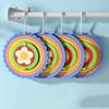 Cute Cartoon Rainbow Floor Drain Cover Thickened Soft Bathroom Drain Stopper Simple Silicone Pad Sink Strainer Kitchen