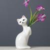 Creative Nordic Ceramic Vase Ornament Living Room Home Decoration Desktop Mini Flower Dryer