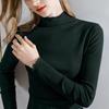 Bottom Shirt Women's Semi-turtleneck New Women's Clothing Age-reducing Autumn and Winter Inner Waist Top