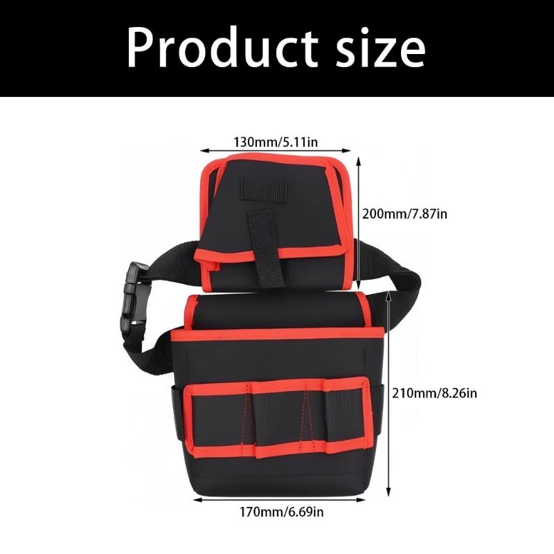 Ergonomic Swivel Utility Belt Rugged Tear Proof Fabric Quick Release Buckles System Multi Tool Storage For Workshop Technicians