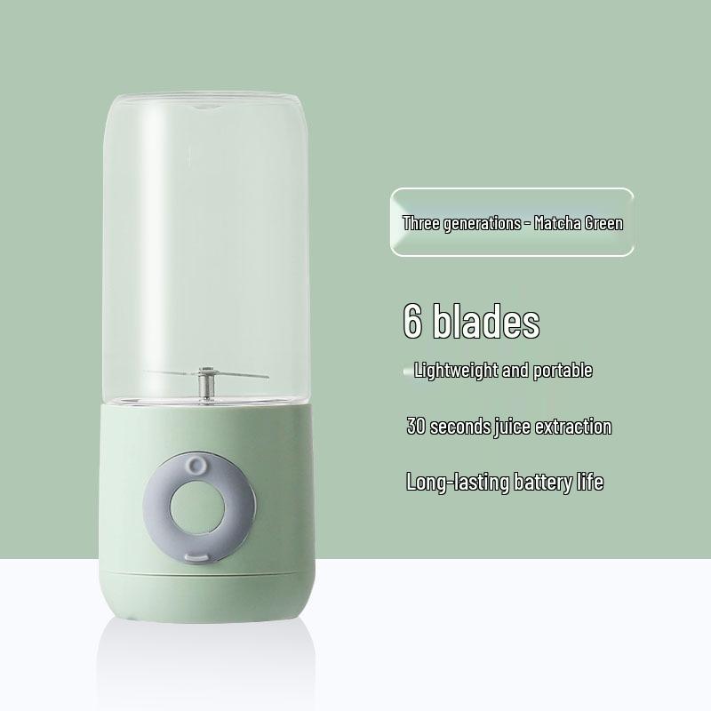 Rechargeable Portable Juicer Cup with Straw, Large Capacity for Fruit & Ice Crushing, Perfect Gift