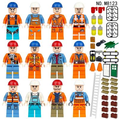 City Series Bauprojekt Kinder-Bausteinspielzeug zum Zusammenbauen