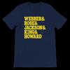Vintage Michigan Basketball Fab Five Roster T-Shirt – Distressed Fan Apparel