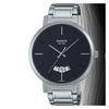 Casio STANDARD Series Pointer Display Casual Calendar Watch Quartz Movement Stainless Steel Strap Japanese and Korean Watch Men's Watch MTP-B100D-1EV