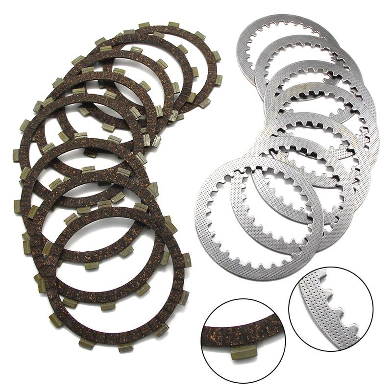 Complete Clutch Disc Kit Friction & Steel Plates For Yamaha TDM850 XJ900 FZX700 XTZ750 Super Tenere 4H7‑16321‑00 31A‑16321‑00
