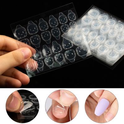 Healthy Imported Material Yellow Glue Wearing Nail Art Fake Nail Double-Sided Glue Jelly Sticker Batch