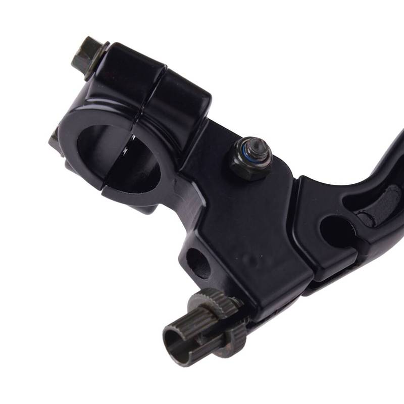 1 Pair Black Clutch Brake Lever Perch Assembly Aluminium Alloy Fit for 7/8" Handlebar Motorcycle Dirt Bike Scooter ATV Universal