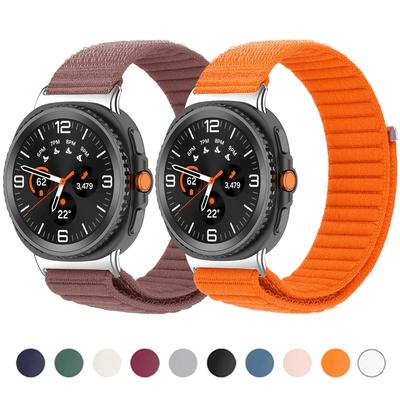 Nylon Loop Strap For Samsung Galaxy Watch 8 40mm 44mm Braided Breathable Band for Galaxy Watch Ultra 2026 8 Classic Accessories