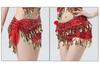 Sequined Hip Scarf with Tassel Coins for Jazz & Belly Dance Performance