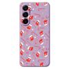 For Samsung Galaxy A17 5G Case Red Canes and Stockings Pattern Printing Straight Edge TPU Phone Back Cover