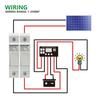 Wengart Solar Fuse Holder WGPV-30D,1 Pole DC1000V 35mmDIN Rail Mount Fuse Holder for fuse 10x38mm gPV Up to 32A,18 to 8 AWG