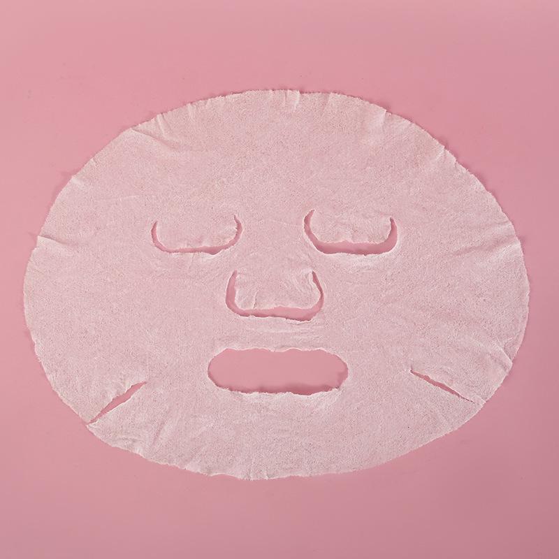 500 Stück reine Baumwolle Einweg Komprimierte Gesichtsmasken Handtücher mit Maskenverschluss für personalisierte DIY Feuchte Kompressen