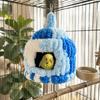 Warm Parrot Warm Nest Cozy Bird Hanging Hammock Bird Sleeping Nest  Cage Accessories