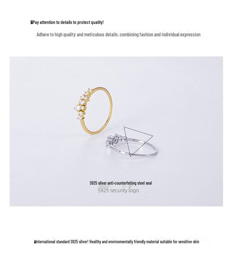 Inel Banyan Tree cu Diamante Stelate Irregulate Placat cu Aur de 14k