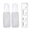 Sonak Sonak Neat Storage Pumping Container 60ml Transparent 2-Pack