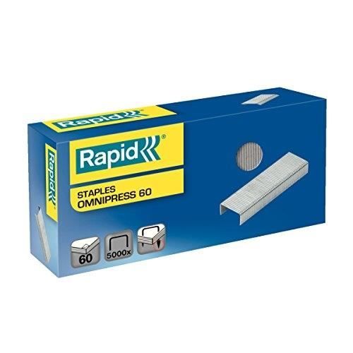 Agrafes - Rapid - Omnipress 60 - Type C - Acier - 6 Mm