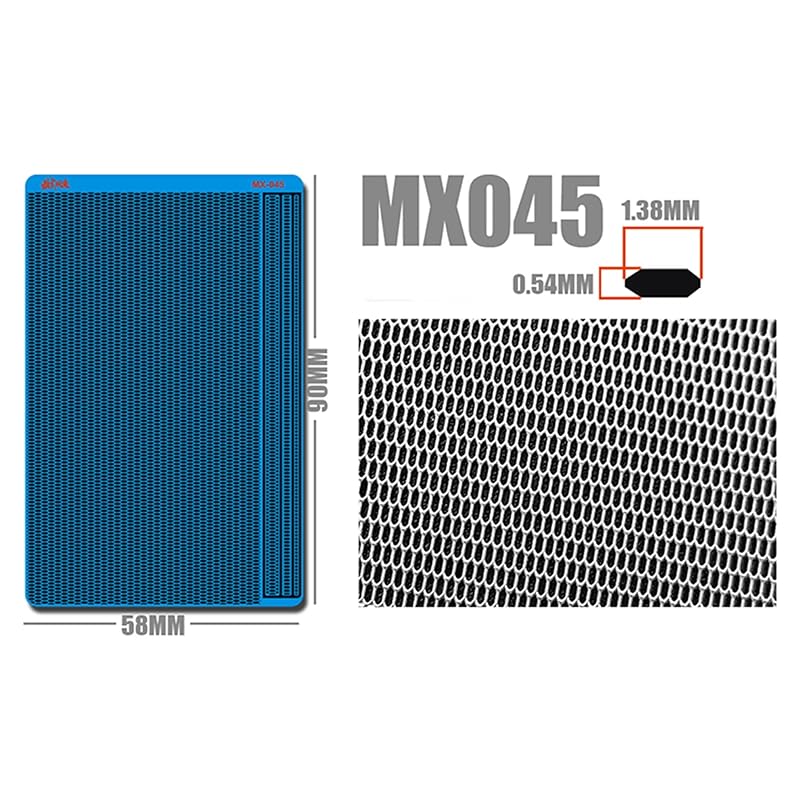 [Oh.makasenet] Plastic Model Gunpla Metal Mesh Etched Parts Set For Detail Improvement (MX045)