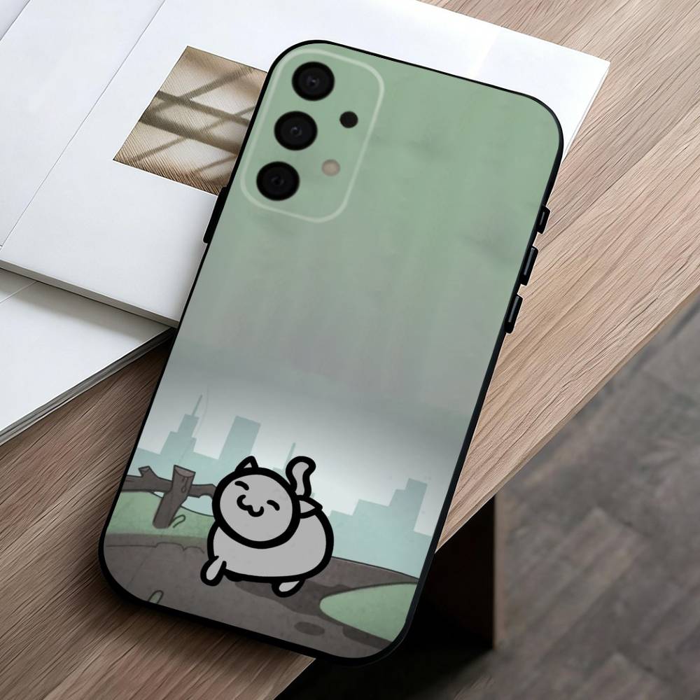

2026Game-E M-Mewgenics-S Phone Case For Samsung Galaxy A73,A72,A71,A70,A53,A52,A51,Soft Silicone Black Cover Samsung a41