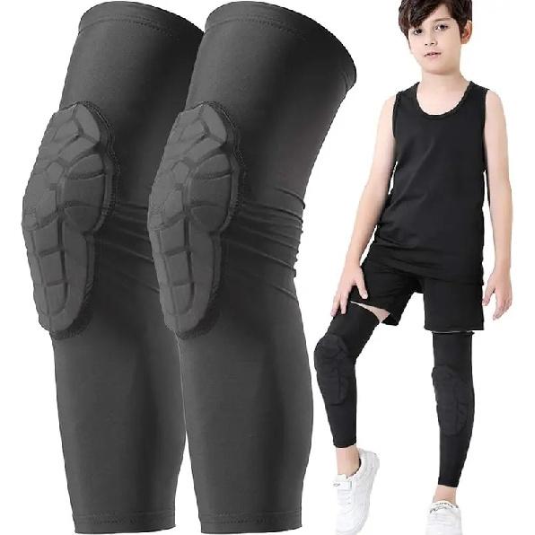 Kinder Jugend 5-15 Jahre Gepolsterte Arm Knie Hülle Kompressions Bein Schutz Kinder Fußball Radfahren Schutz Knieschoner Ausrüstung