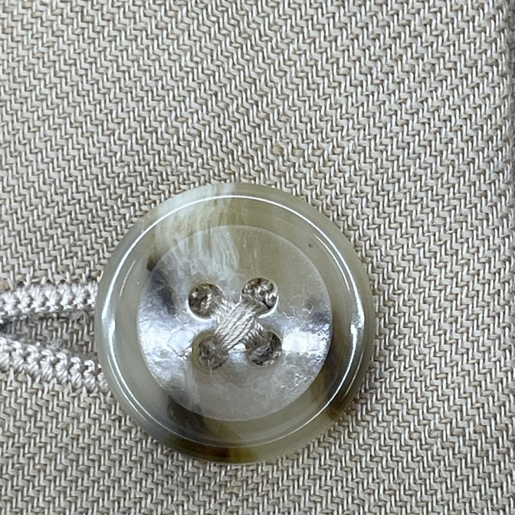 TICCA 2211005041202 Beige Linen Blend Tailored Jacket Jacket 2 beigeUsed