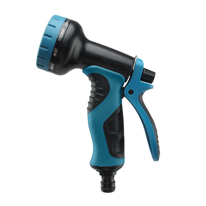 10-Function Telescopic Garden & Car Washing Water Gun with Shower Nozzle