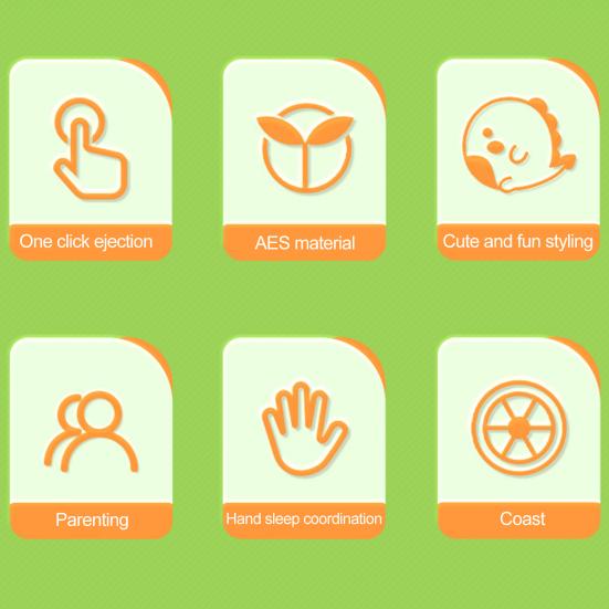 Kids Dinosaur Press Catapult Car Toy Simulated Tyrannosaurus-Rex Battery-Free Vehicle Toy