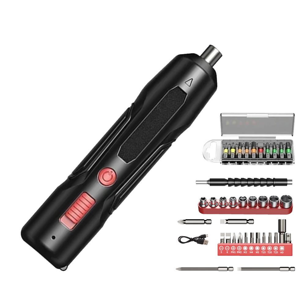 Cordless Electric Screwdriver Set USB Rechargeable Precision Electric Screwdriver High Torque Repair Tool for Phone Watch Laptop