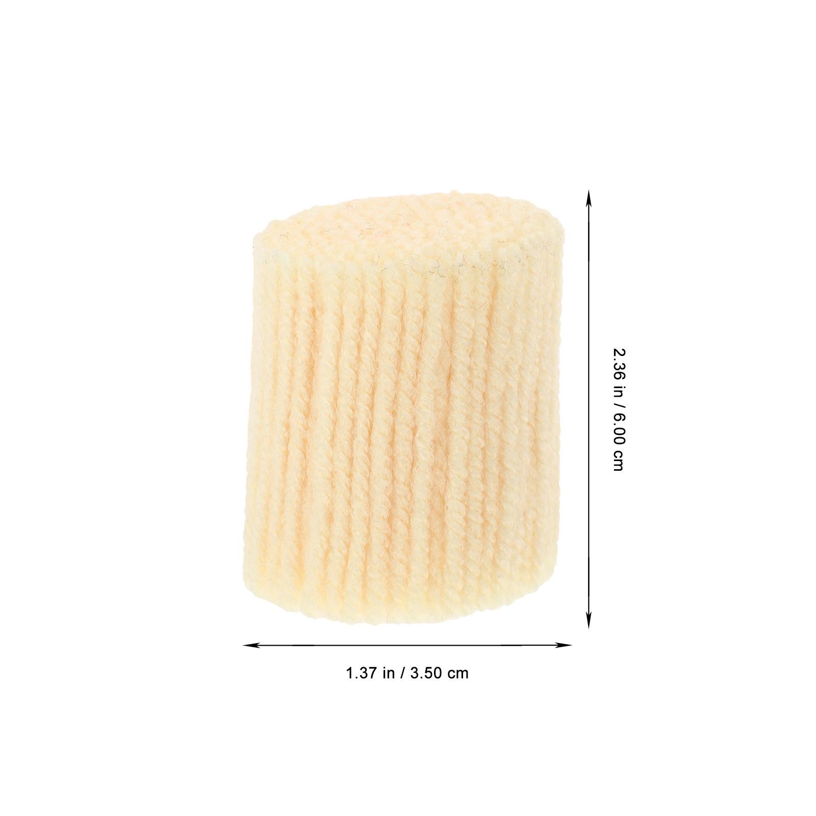 

10 Rolls Latch Hook Rug Yarn Fashionable Soft Acrylic Craft Yarn Ideal for DIY Rug Making Crochet Knitting Handcraft Weaving бежевий