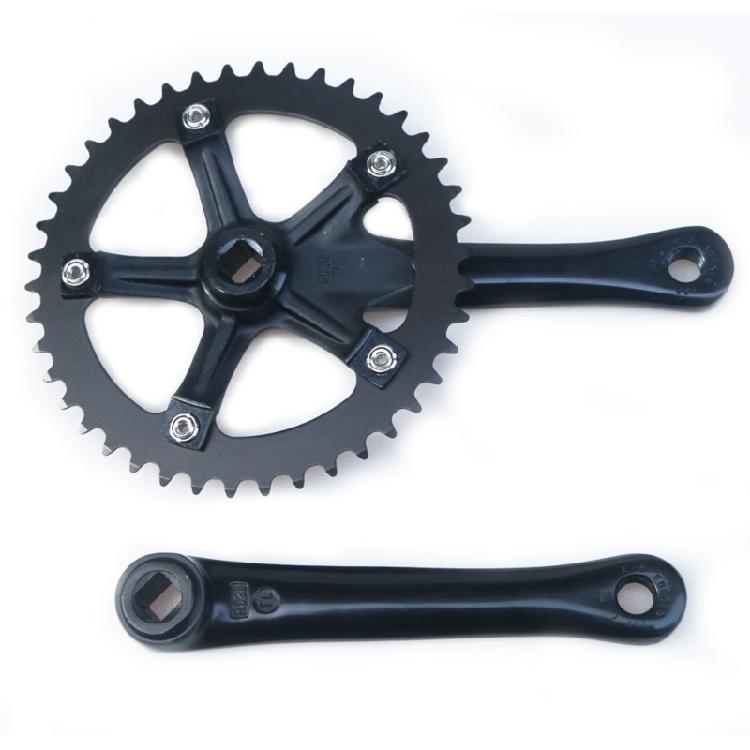 Aluminum Alloys Cranks Suit Durability Bike Crankset Bottom Brackets Cranks for Mountain Biking Event