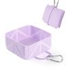 Food Grade Portable Dog Feeder Anti Slip Cat Food Container Lightweight Folding Pet Bowl  For Dogs