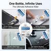 SiKEZHAN 50ml Phone Screen Adhesive Remover Liquid LCD Frame Back Cover Glue Cleaner Repair Kit Tool + Precision Injector Needle