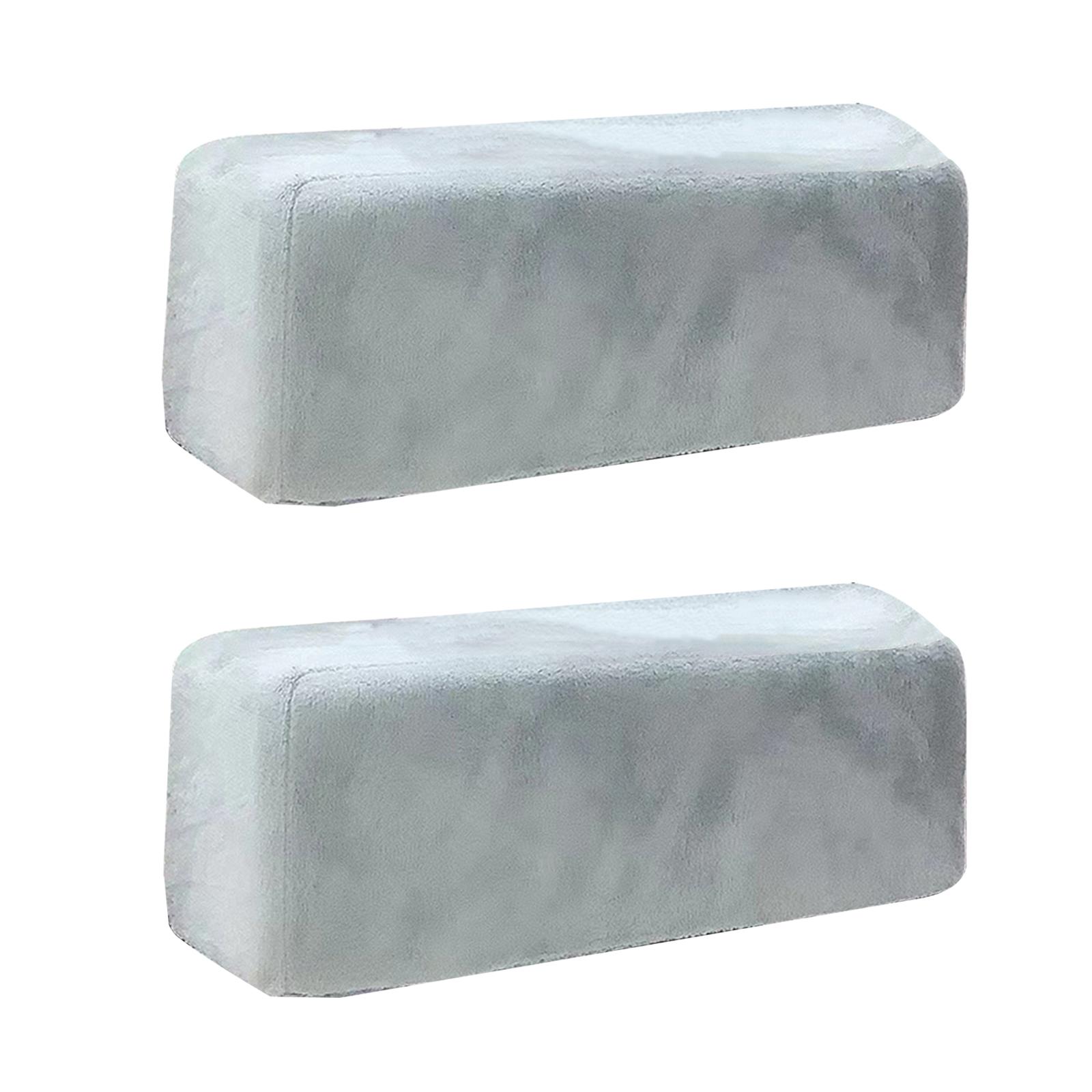 

2x Elbow Support Washable Thick Office Chair Armrest Pad for Swivel Chair сірий колір