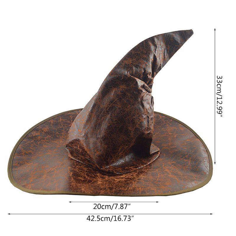 Halloween Wizard Witch Hat Masquerade Party Cap Fancy Dress Costume Cosplay Acce top sale