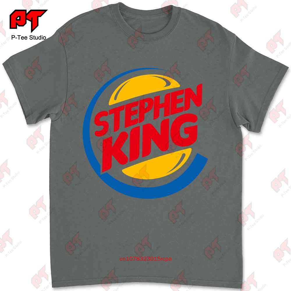 Stephen King Burger T-shirt Tee L4LI