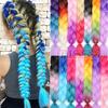 24 Inches Jumbo Braiding Hair Synthetic Crochet Hair Extension Omber Long Hair Braids For Women