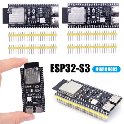 ESP32-S3 Development Board ESP IDF ESP32-S3 WROOM1 N8R2 N16R8 Type-C PSRAM ESP32 S3 Expansion Board 2.4G Wifi Module for Arduino